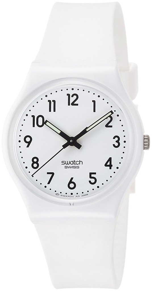 Zegarek SWATCH GW151O unisex biały SWISS MADE