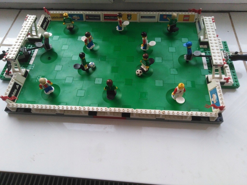 Lego stadion Challenge 3409 boisko pilkarskie