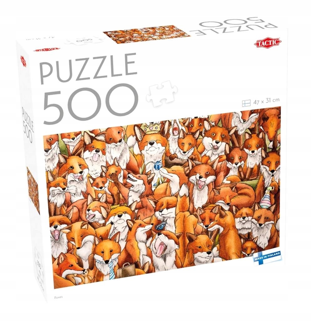 PUZZLE 500 LISY