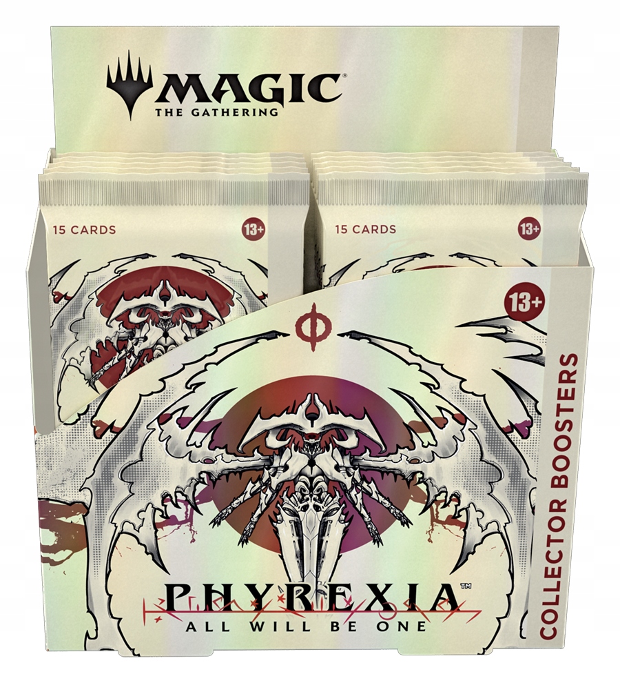 Collector Booster BOX Phyrexia All Be One MTG 12x zestaw CENNE KARTY MAGIC