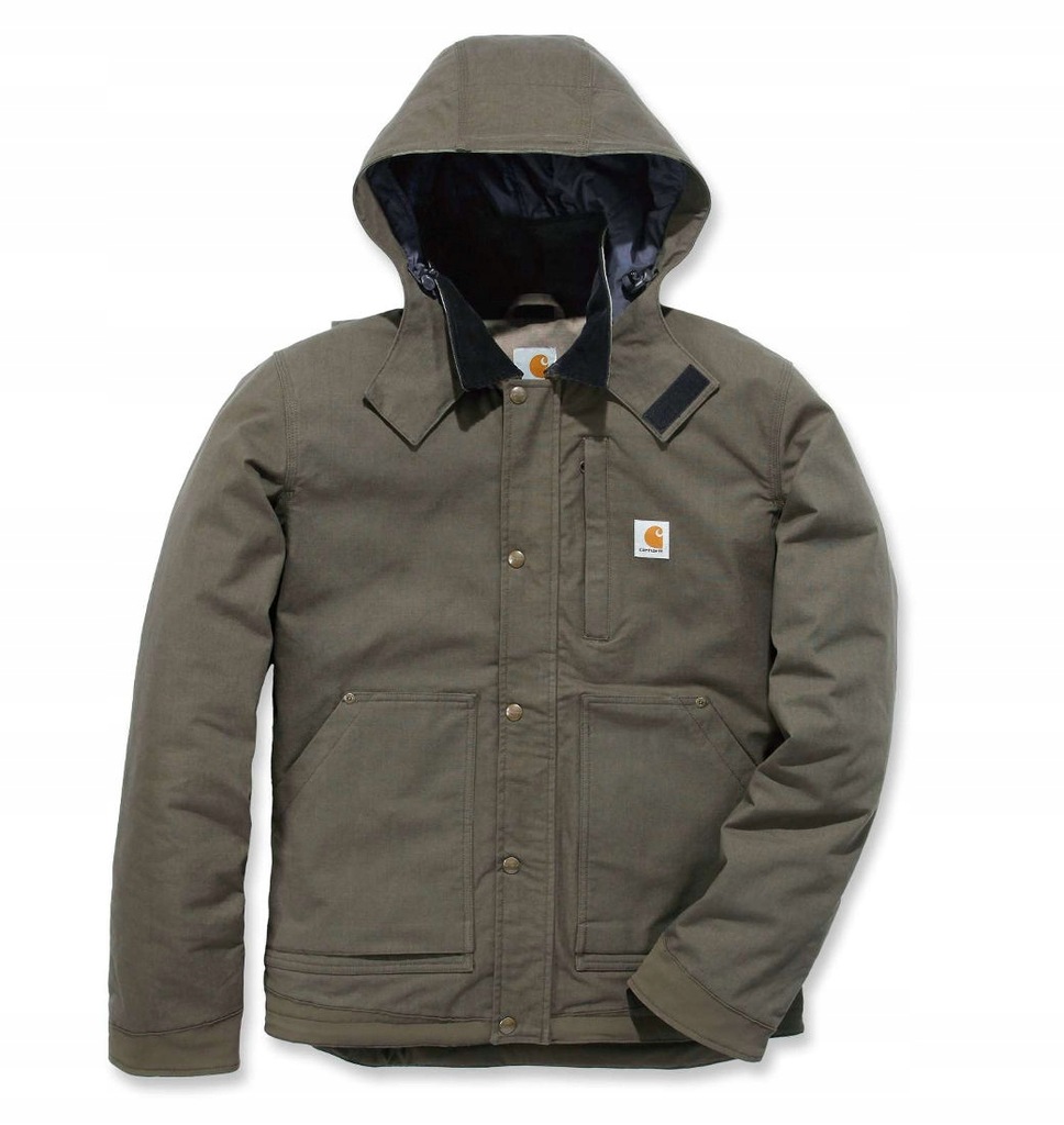 CARHARTT KURTKA ZIMOWA STEEL ZIELONA L