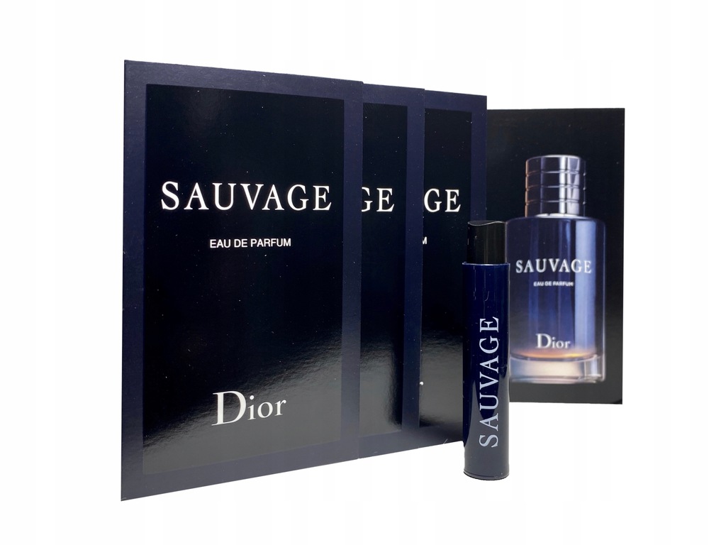 DIOR SAUVAGE EAU DE PARFUM 3 ML ( 2018) MINI SET