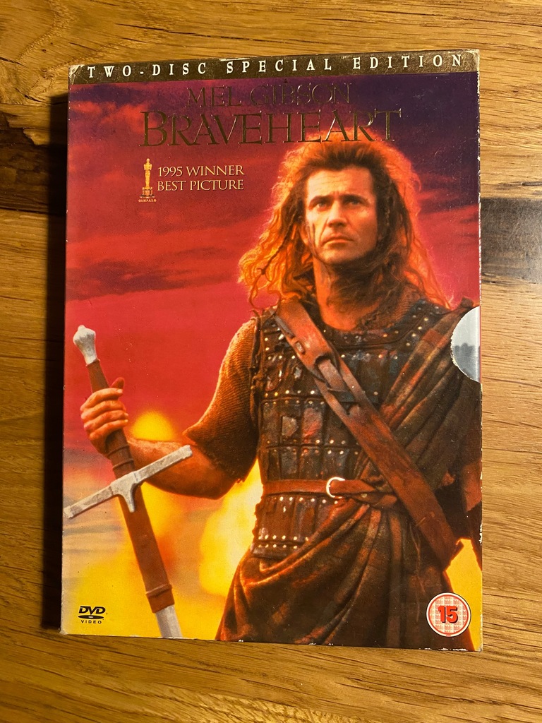 BRAVEHEART - MEL GIBSON - 2 DVD SPECJALNA EDYCJA