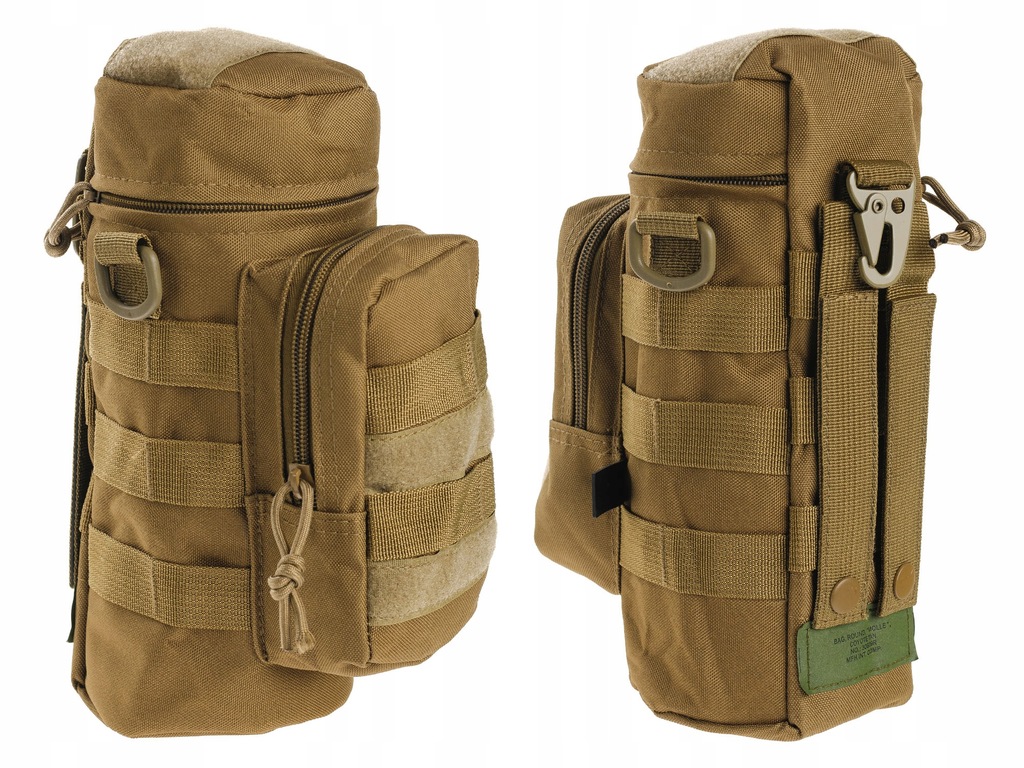 ZASOBNIK Molle 25mm / KIESZEŃ CYLINDRYCZNA COYOTE