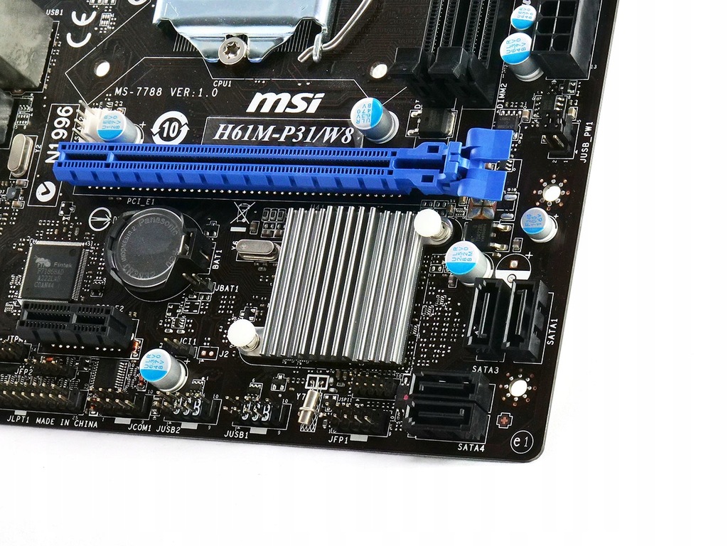 Купить НОВАЯ МАТЕРИНСКАЯ ПЛАТА MSI H61M-P31/W8 USB DVI VGA: отзывы, фото, характеристики в интерне-магазине Aredi.ru