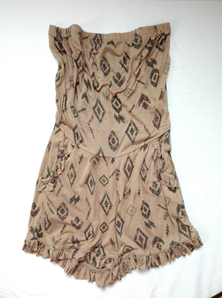 KOMBINEZON cappucino BOHO aztec RIVER ISLAND 34/XS