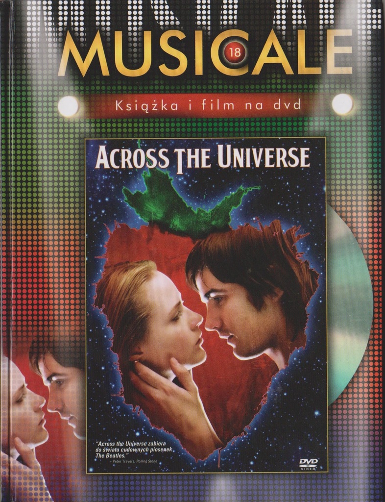 Film Across The Universe płyta DVD+Książka