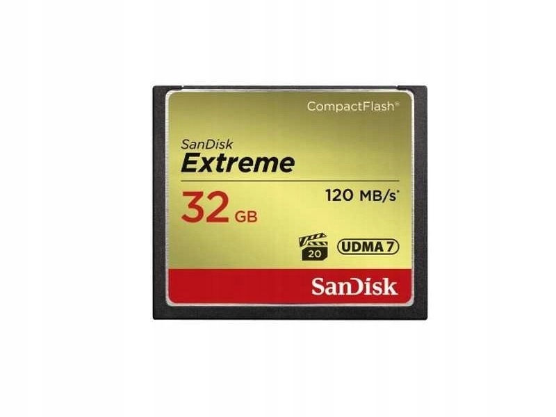Купить Карта SANDISK Compact Flash Extreme Pro UDMA7 32: отзывы, фото, характеристики в интерне-магазине Aredi.ru