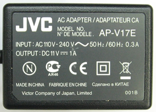 Купить ОРИГИНАЛЬНЫЙ блок питания JVC AP-V17E НОВЫЙ APV17E с НДС: отзывы, фото, характеристики в интерне-магазине Aredi.ru