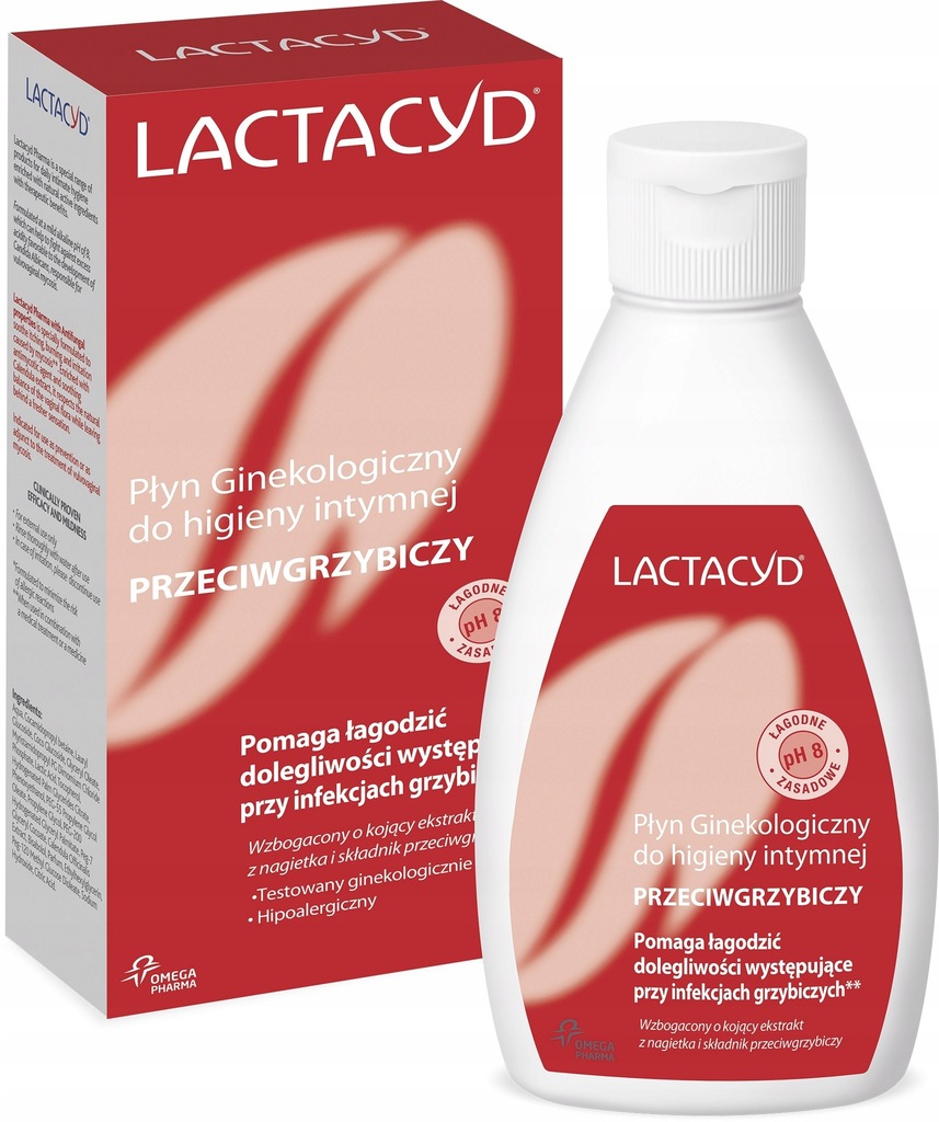 Lactacyd Płyn do higieny intymnej przeciwgrzybiczy