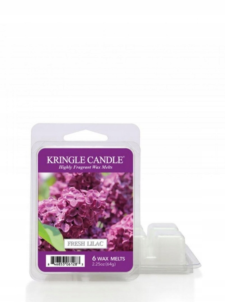 Świeca zapachowa Kringle Candle - Fresh Lilac - Wo