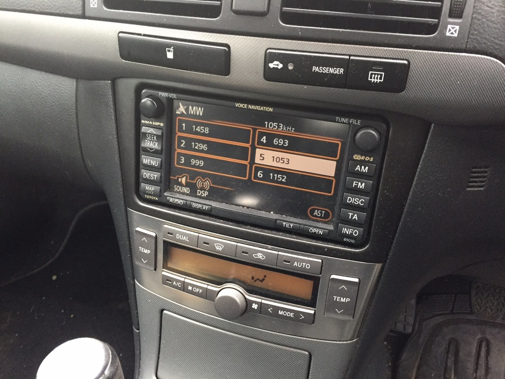 AVENSIS T25 NAWIGACJA NAVI RADIO GPS 7117134937