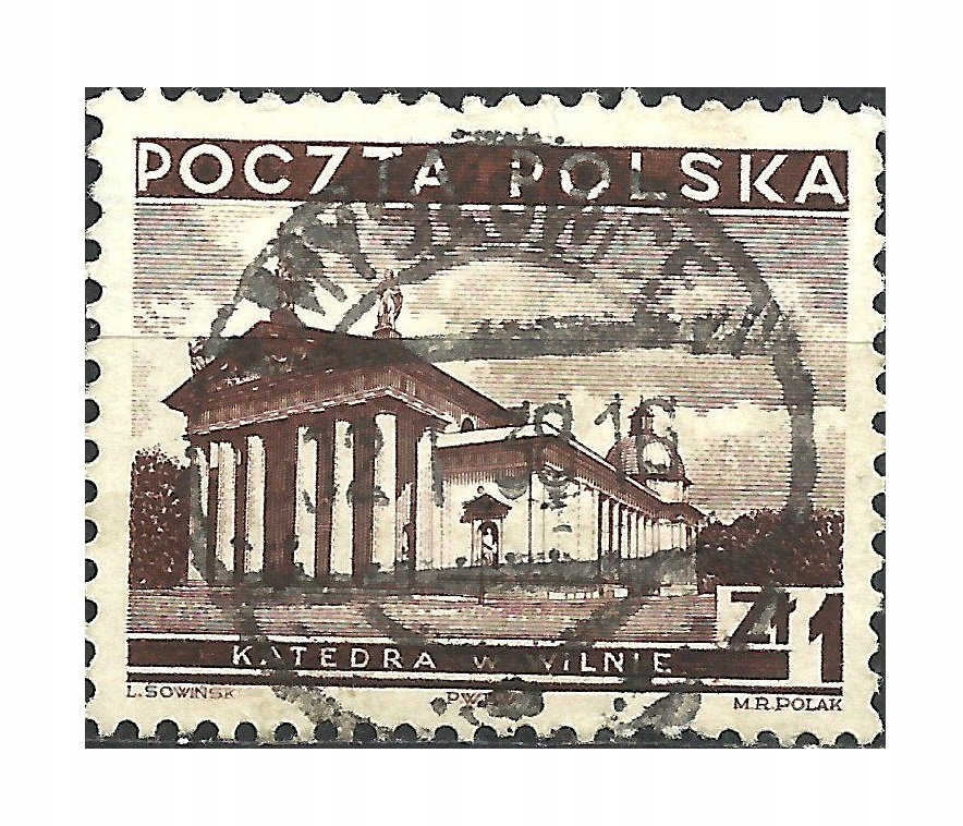1935 Polska Fi.289 Kas. RÓŻNE WIDOKI
