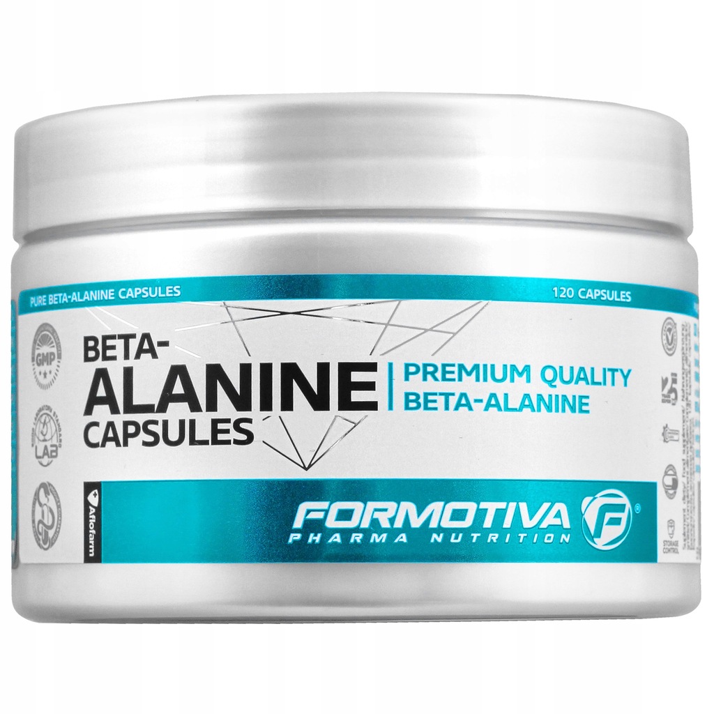 FORMOTIVA BETA-ALANINE CAPSULES 120kap WYTRYMAŁOŚĆ