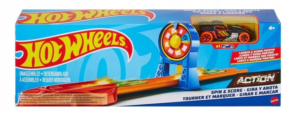 HOT WHEELS ACTION SPIN & SCORE FTH79 HFY68