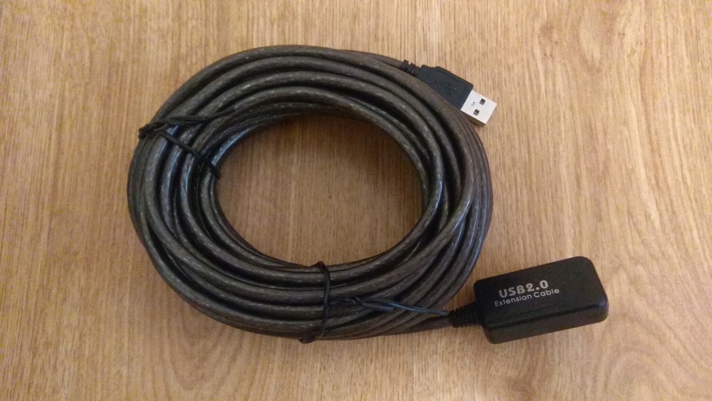 Przedłużacz USB 2.0, 10 m aktywny