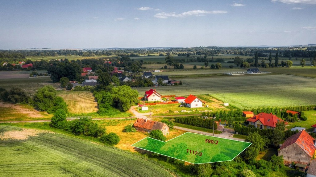 Działka, Rogów Sobócki, 1267 m²