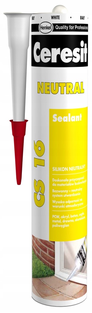 Silikon Ceresit CS16 bezbarwny 280ml