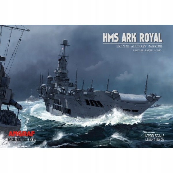 Lotniskowiec Ark Royal 1/200 Angraf