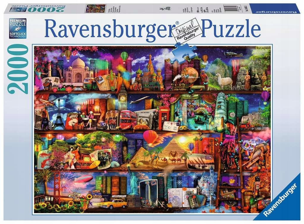 Puzzle tradycyjne Ravensburger Świat Książek 2000 el. 166855