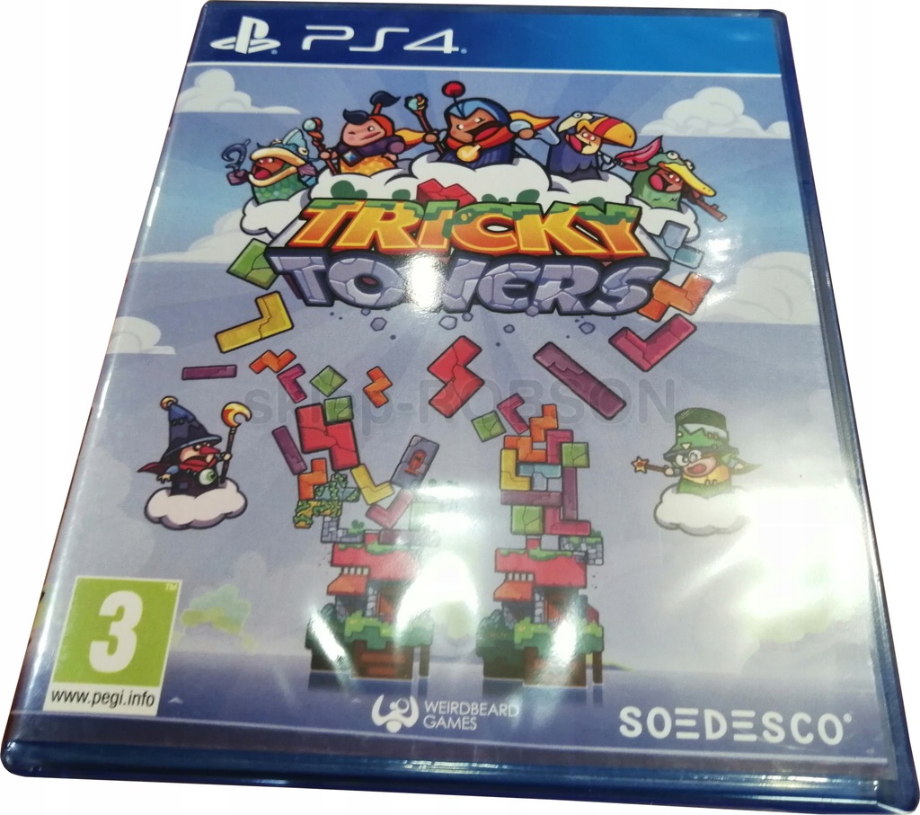 TRICKY TOWERS PS4 NOWA PLAYSTATION 4 GRA LOGICZNA