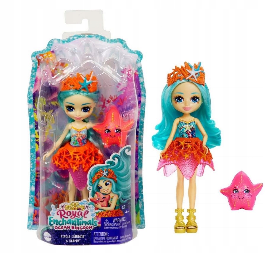 Enchantimals Lalka + Rozgwiazda HCF69 Mattel