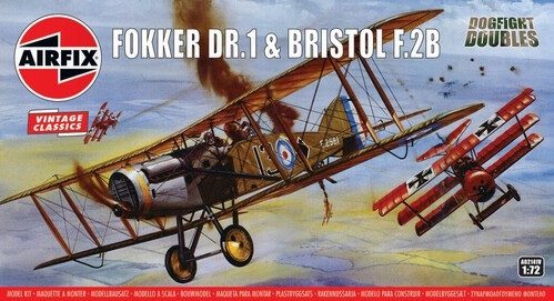 Airfix Model plastikowy Fokker DR1 Triplane &