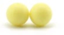 KORALIK SILIKONOWY 12MM PASTEL YELLOW ŻÓŁTY CREAM