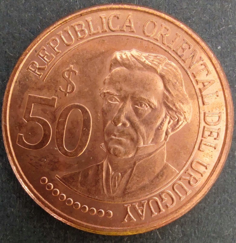 0278 - Urugwaj 50 peso, 2011