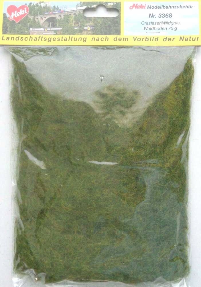 Trawa elektrostatyczna 6 mm, leśne podłoże, 75g, Heki 3368