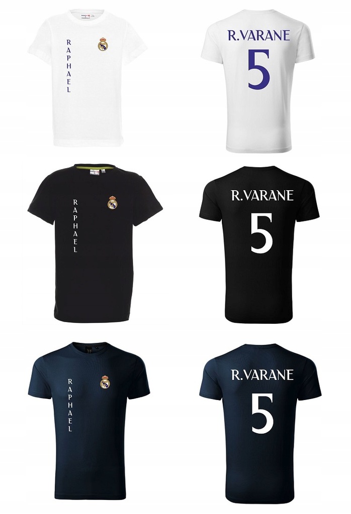 Koszulka REAL Madryt RAPHAEL VARANE 5 jr