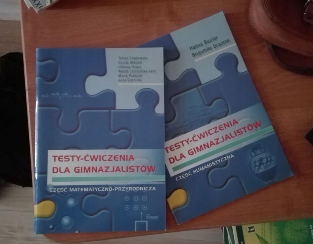 Testy dla gimnazjalistów cz. mat.-przyr. i humanis