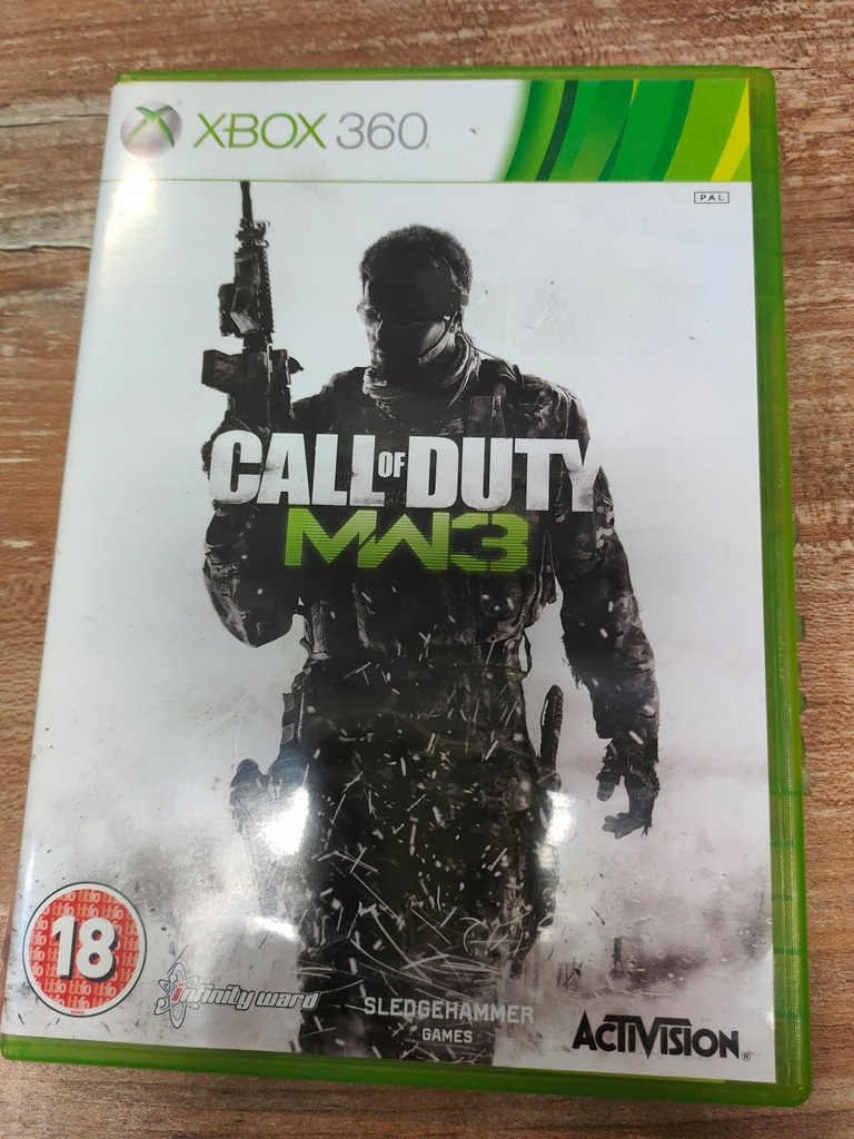CALL OF DUTY MW3 MODERN WARFARE 3 X360 SklepRetro 12783074920 oficjalne archiwum Allegro