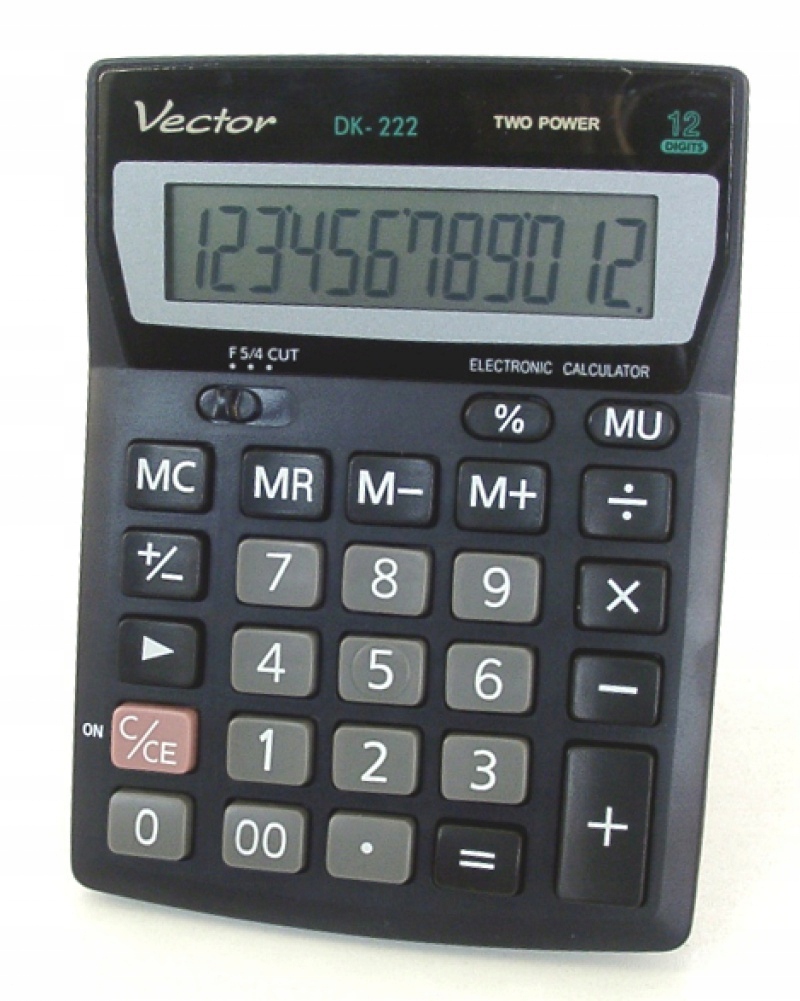 Kalkulator biurowy KAV DK-222 12-cyfrowy