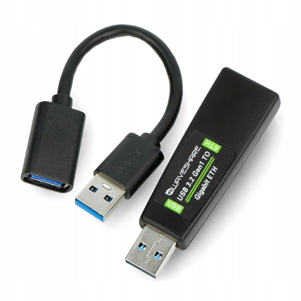 Adapter USB 3.2 do Ethernet Gigabit - Waveshare