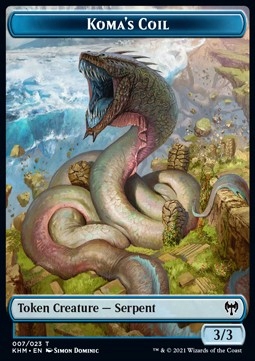 Koma's Coil (Green-Blue 3/3) (Kaldheim)