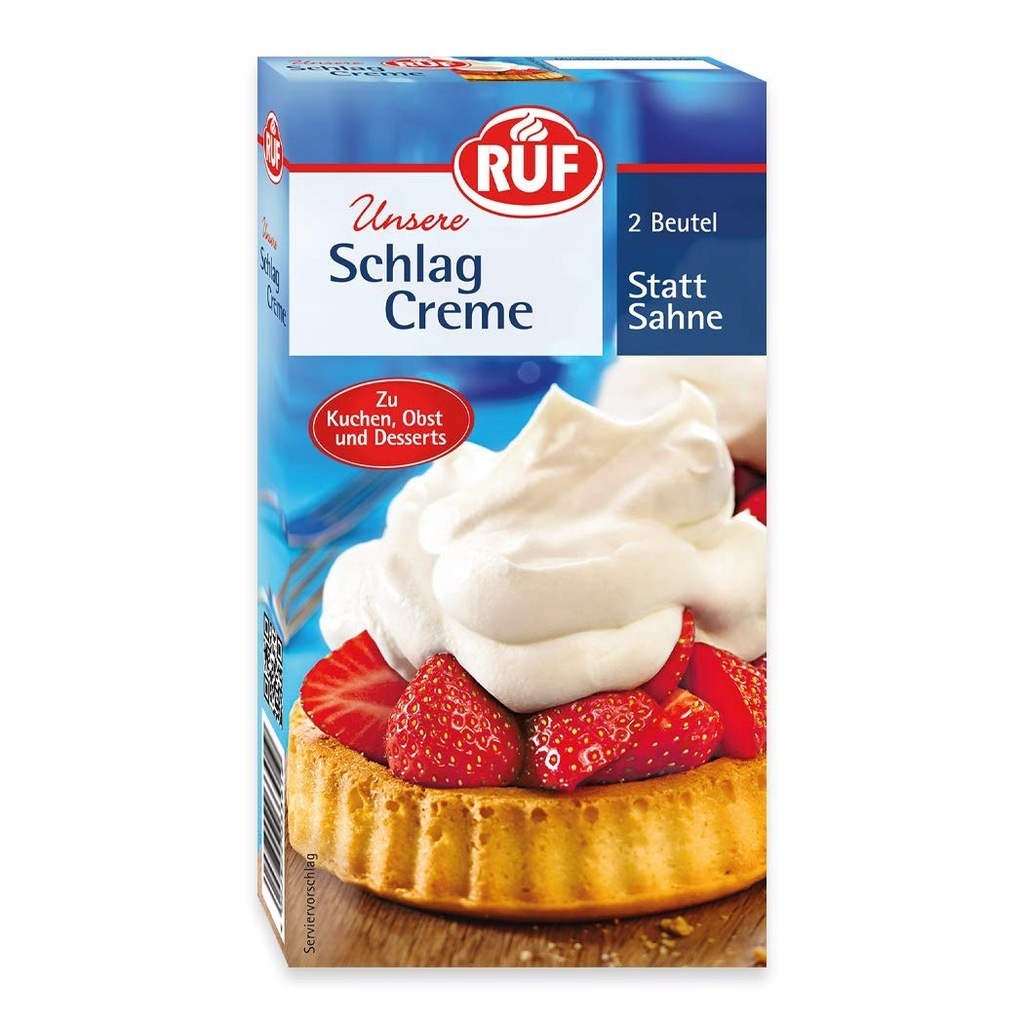 RUF Schlagcreme Doppelpack, 80 g Packung