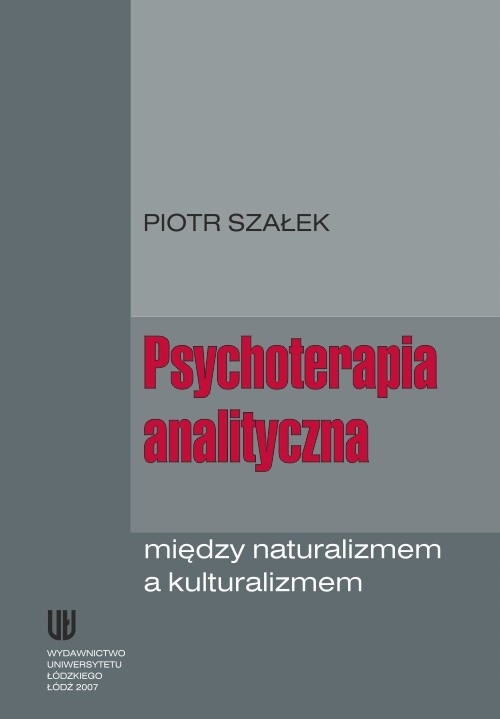 PSYCHOTERAPIA ANALITYCZNA MIĘDZY NATURALI.. EBOOK