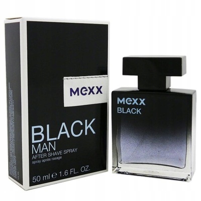 Mexx Black Man 50 ml woda po goleniu mężczyzna