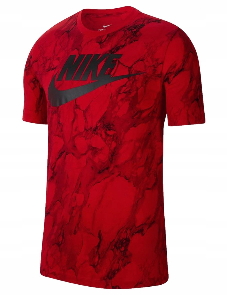 T-SHIRT NIKE MĘSKI CD1282-657 CZERWONY R. XL