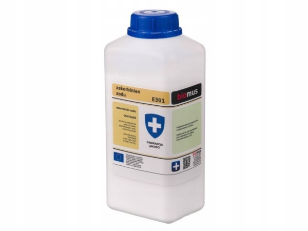 Biomus Askorbinian Sodu 500G Żelazo Witamina C