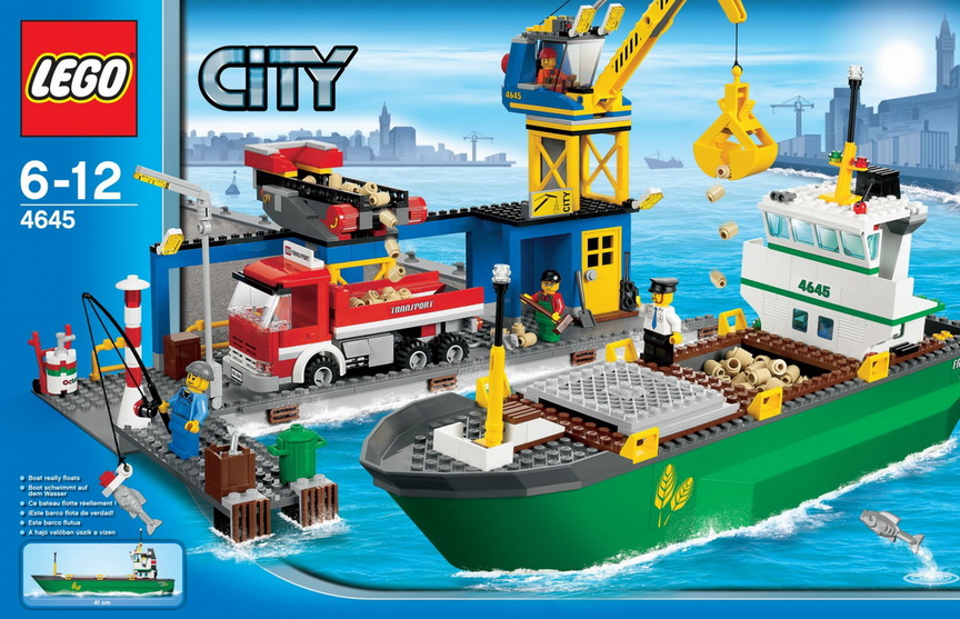 Bestået Fjerde Punktlighed LEGO CITY 4645 Port przeładunkowy - 7095800892 - oficjalne archiwum Allegro