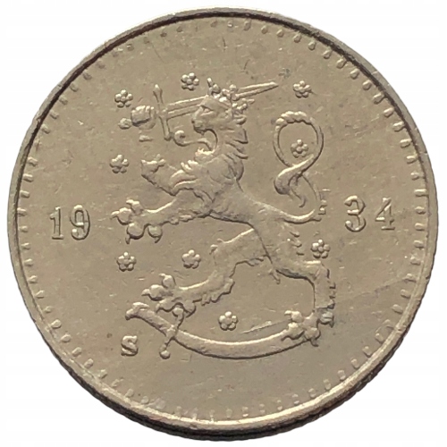 54268. Finlandia, 25 pennia 1934 r.