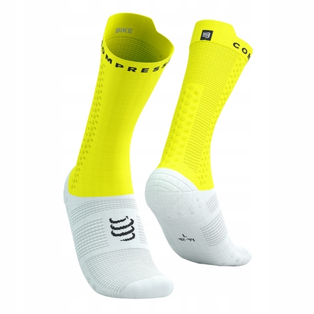 COMPRESSPORT Skarpetki rowerowe kolarskie 35-38