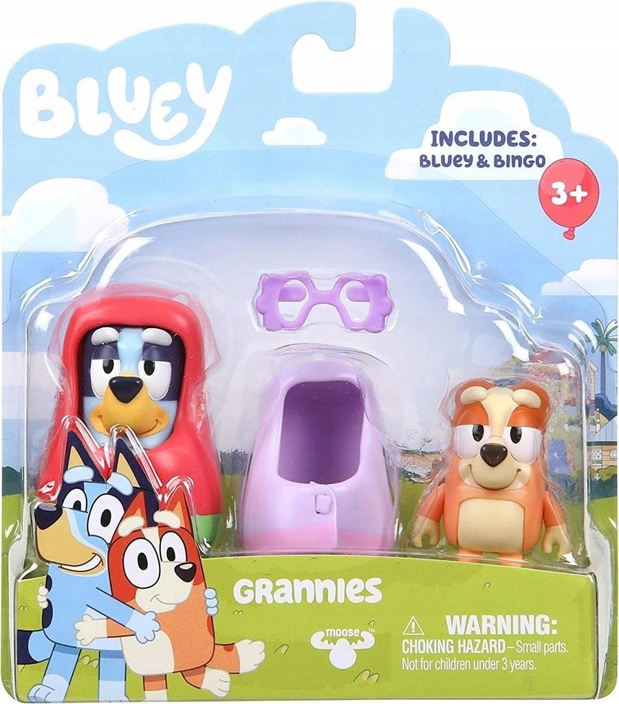 BLUEY FIGURKI BABCIE 2 SZT.