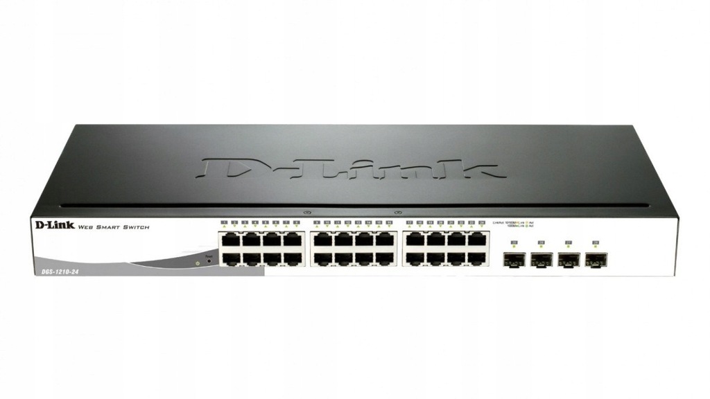 DGS-1210-24 L2 24x1GbE 4xSFP SMART