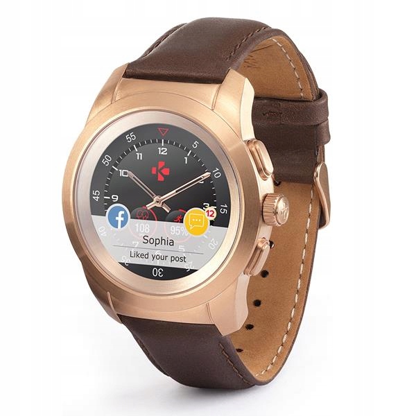 MYKRONOZ ZeTime Premium Regular Pink Gold/Brown