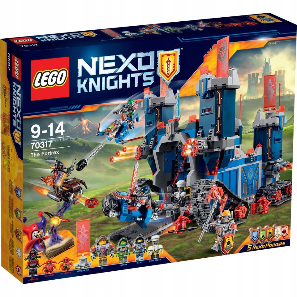 Klocki LEGO Nexo Knights Fortrex 70317 CZYTAJ OPIS