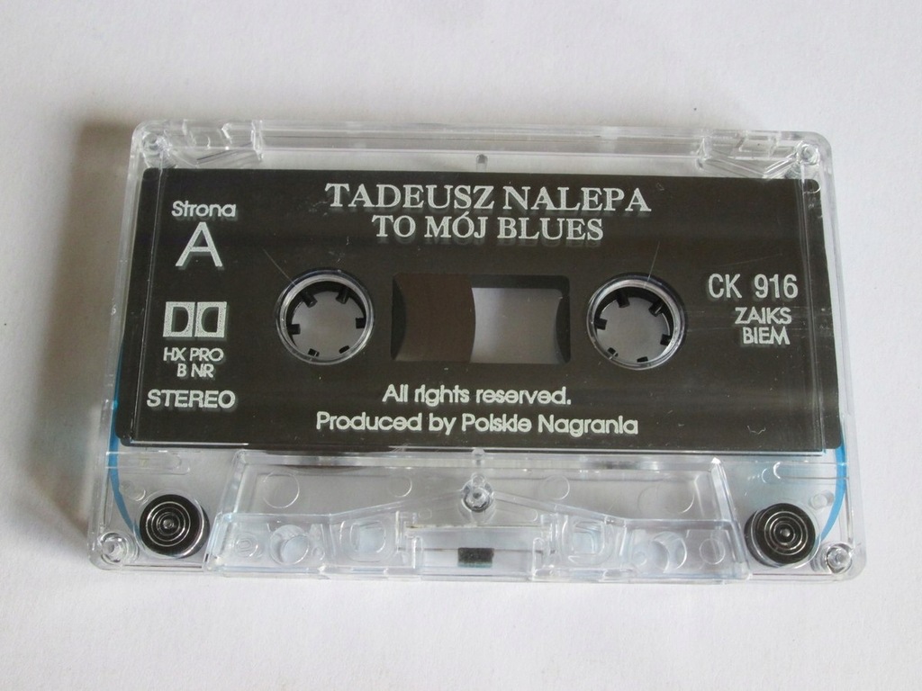 Купить Тадеуш Налепа-To Moj Blues vol.1 кассета 1989 PN: отзывы, фото, характеристики в интерне-магазине Aredi.ru