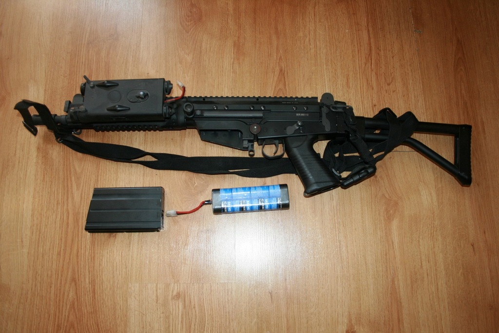 DSA FN FAL SA58 OSW + dodatkowa mocna bateria